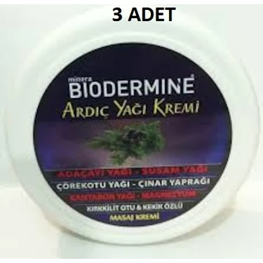 Biodermine Ardıç Yağı Kremi   3